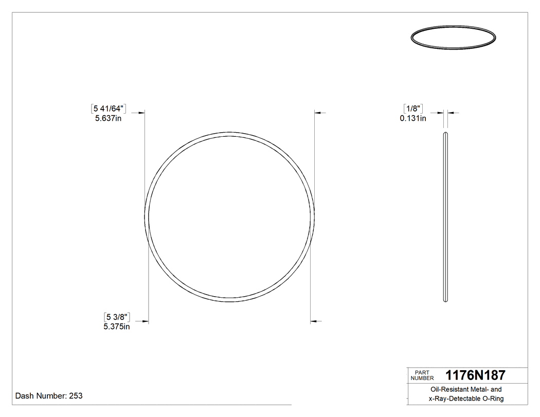 Technical drawing - 1176N187